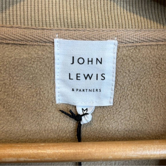 John Lewis Boucle Shacket Jacket Tan - Picture 4 of 6